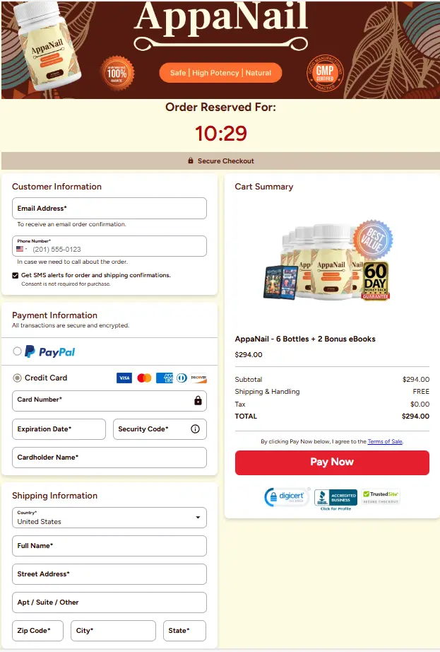 AppaNail- Secure Page